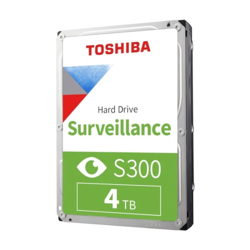 Disco Interno Toshiba HDD 3.5"4TB SURVEILLANCE S300 5900RPM 128MB Bulk