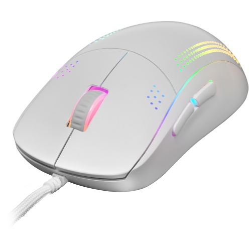 Rato MARS GAMING MMPRO MOUSE,ULTRALIGHT,32000DPI,RGB,FEATHER,AMBIDEXTROUS,WHITE