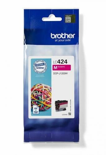 BROTHER TINTEIRO MAGENTA LC-424