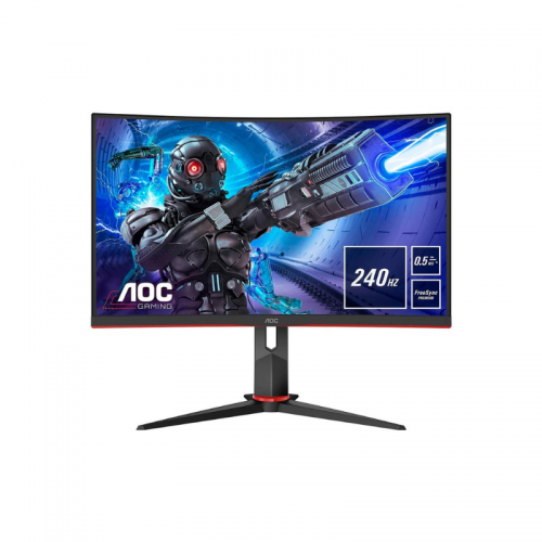 MONITOR LED 27"AOC C27G2ZE/BK CURVO PRETO