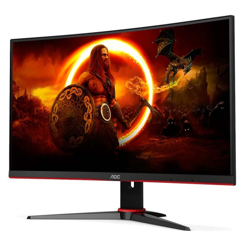 MONITOR LED 27"AOC C27G2ZE/BK CURVO PRETO