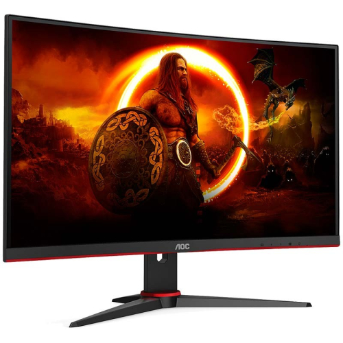 MONITOR LED 27"AOC C27G2ZE/BK CURVO PRETO