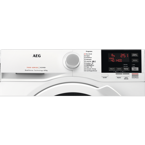 MÁQUINA DE LAVAR E SECAR ROUPA AEG - L7WBG851