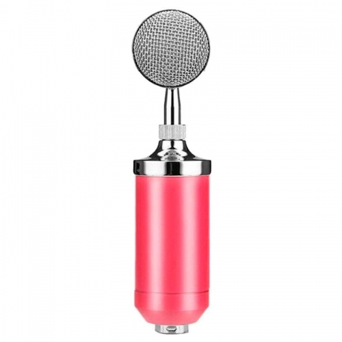 Microfone Condensador BM-8000 Streaming | Estúdio Rosa