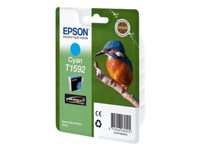 Tinteiro EPSON T1592 Ciano - Stylus Photo R2000