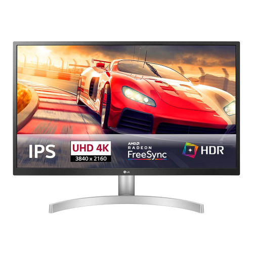 MONITOR LG IPS 27"16:9 UHD 4K HDMI DP 27UL500-W