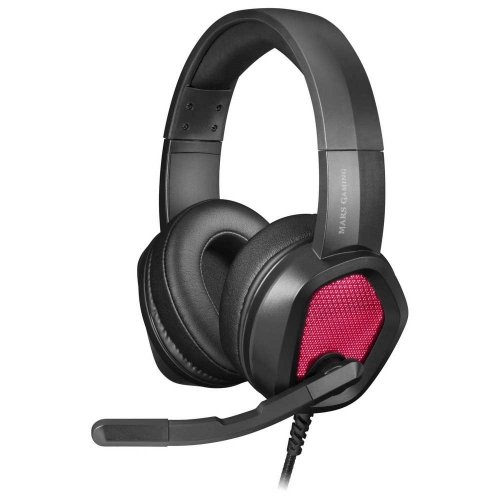 Auscultadores MARS GAMING MH320 RGB HEADPHONES MIC,HIFI,NOISE CANCEL,MULTIPLATFORM,BLACK
