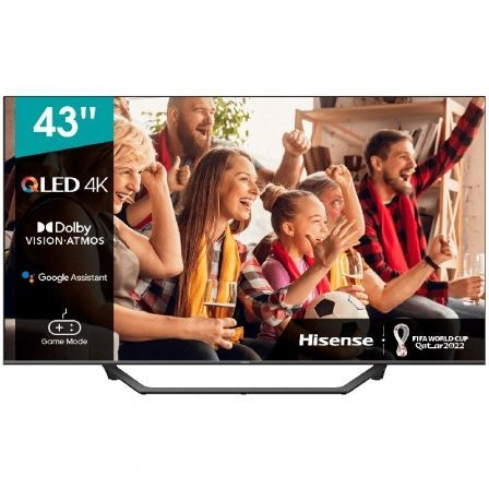 TELEVISOR QLED 43"HISENSE 43A7GQ SMART TV 4K UHD