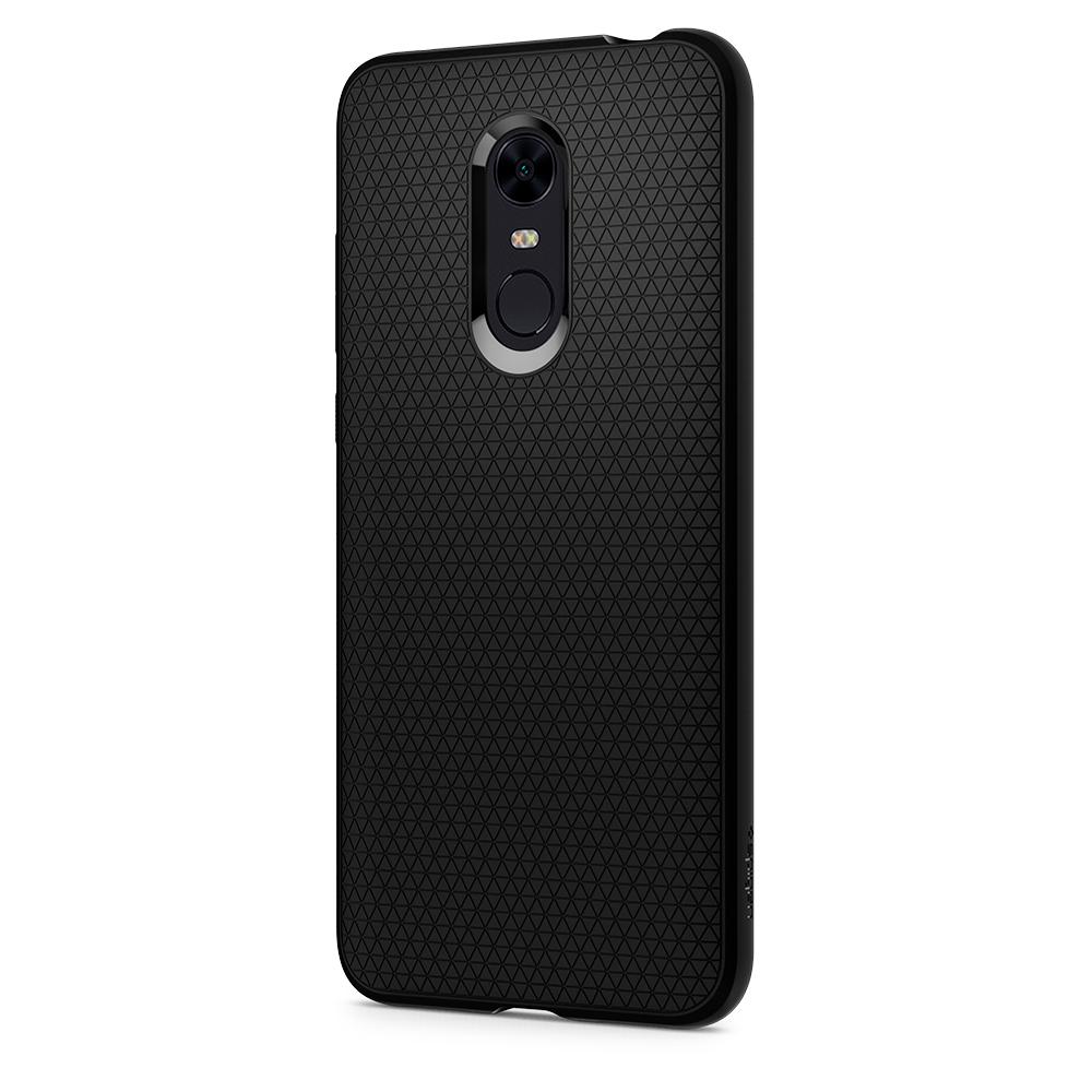 CAPA SPIGEN LIQUID AIR SLIM &SOFT XIAOMI REDMI NOTE 5 | 5 PLUS MATTE BLACK