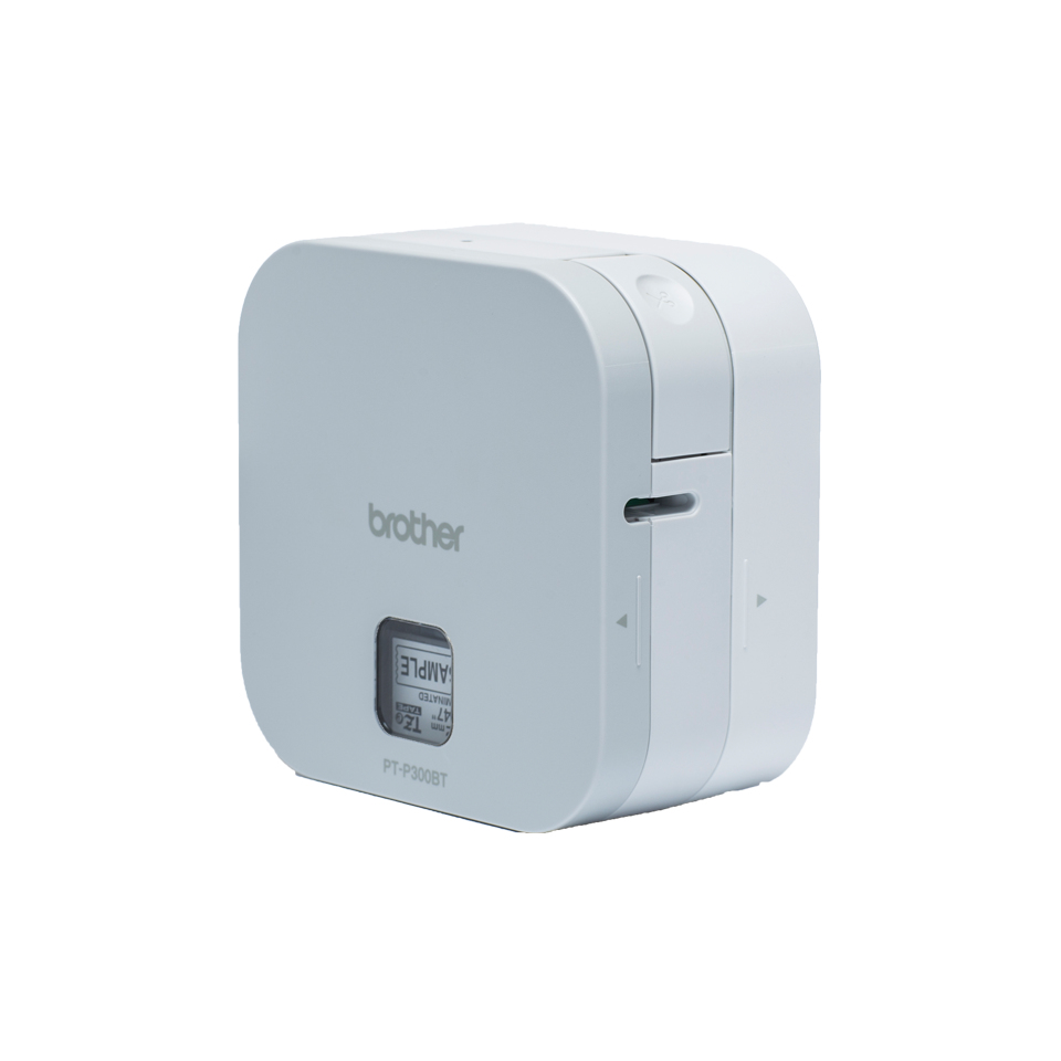 Rotuladora BROTHER Eletrónica PTP300BT Cube Branco - Bluetooth
