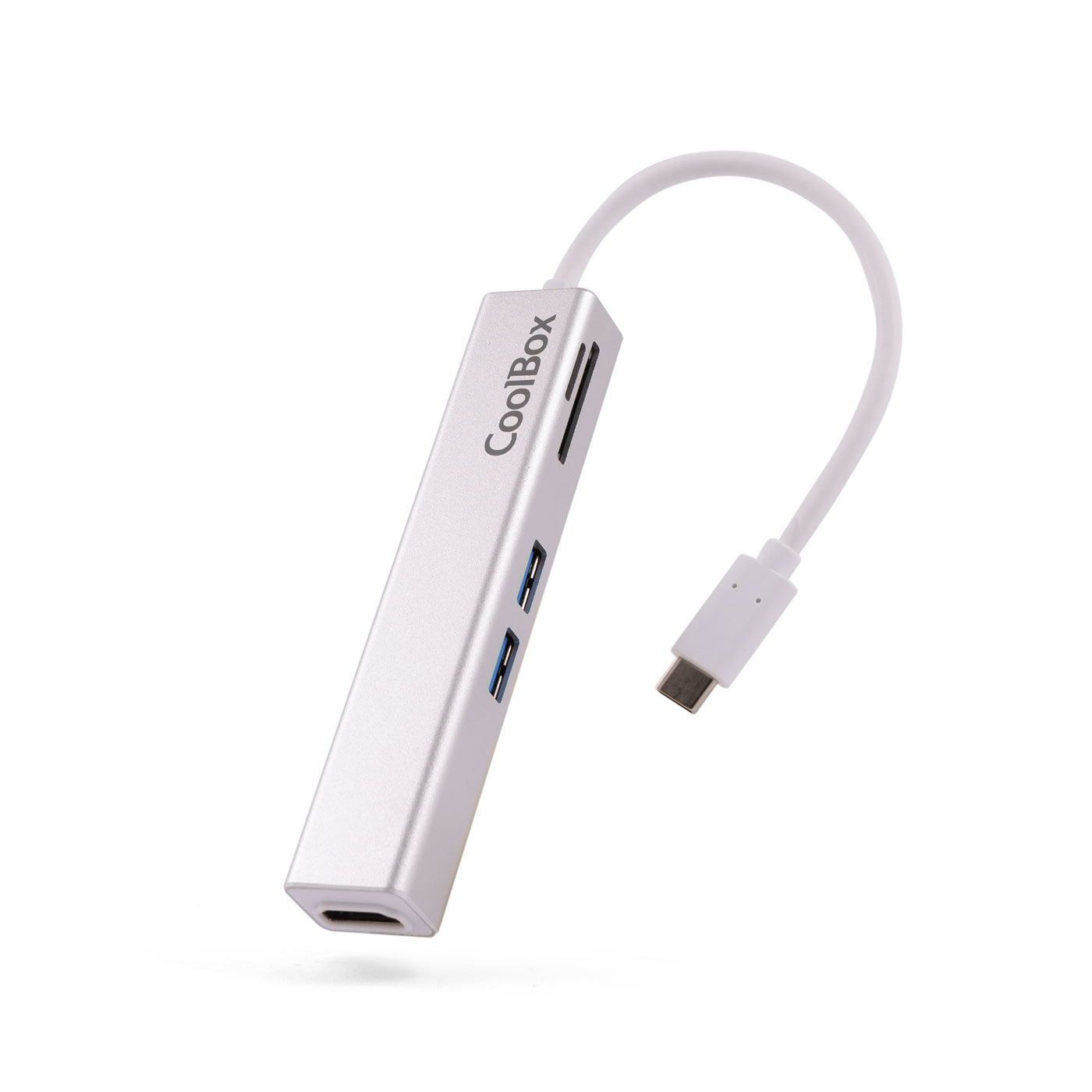 HUB DOCKING COOLBOX USB-C HDMI+USB+CR