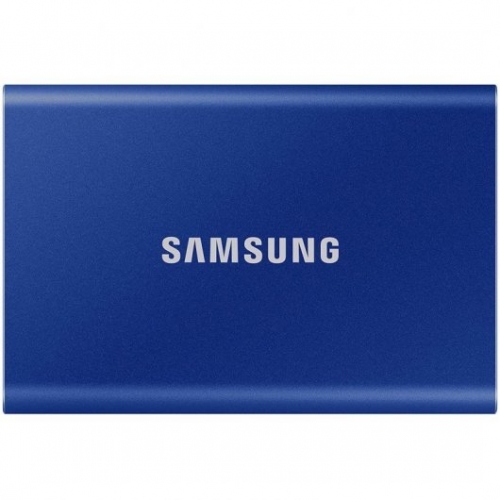 DISCO RÍGIDO SSD SAMSUNG 1TB PSSD T7 NVME EXTERNO AZUL