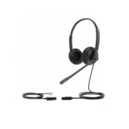 Auriculares YEALINK YHS34 Lite Dual biaurales RJ