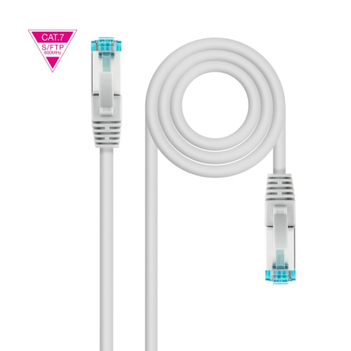CABO RED NANOCABO RJ45 LSZH CAT.7 15M GRIS