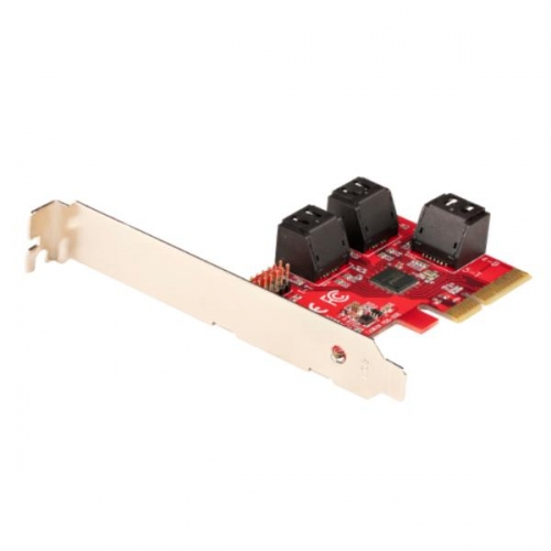 PLACA PCIE X4 3.0 DE 6 PORTAS SATA 3.0 6GBPS - ASM1166