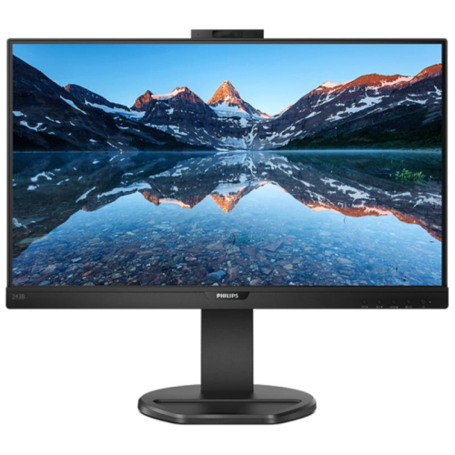 MONITOR PHILIPS IPS 24"(23.8) HDMI USB-C DOCKING COLUNAS WEBCAM HAS PIVOT 243B9H