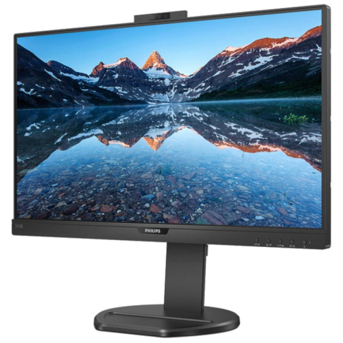 MONITOR PHILIPS IPS 24"(23.8) HDMI USB-C DOCKING COLUNAS WEBCAM HAS PIVOT 243B9H