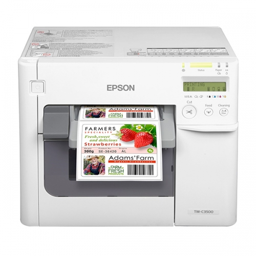 IMPRESSORA ETIQUETAS A CORES EPSON TM-C3500 USB+ETHERNET