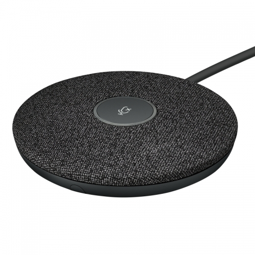 Microfone de expansão Logitech Rally - Preto