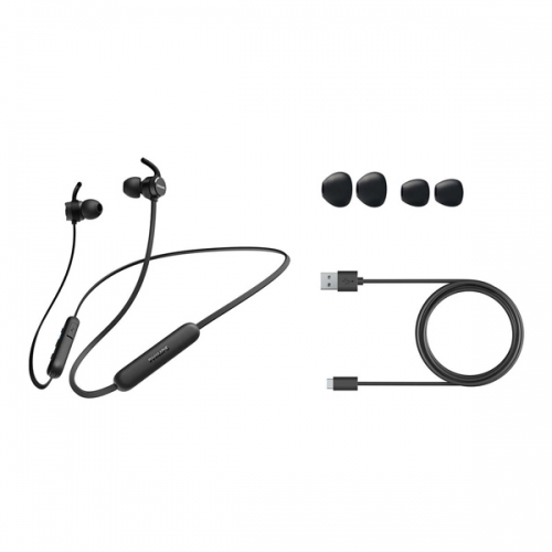 PHILIPS EARPHONES WIRELESS BLUETOOTH MICRO TAE1205BK | 00