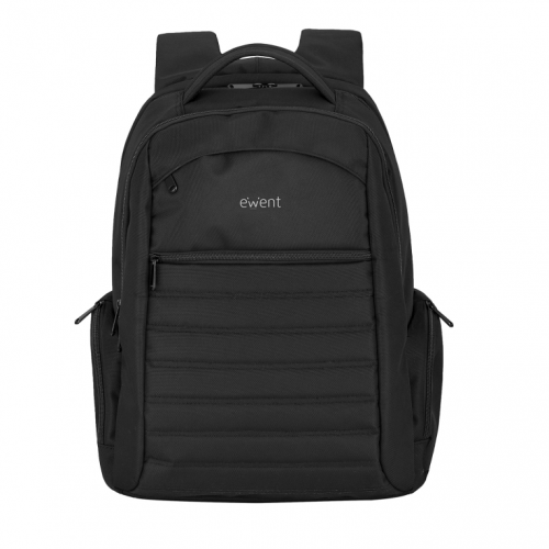 Mochila Urban Portátil Ewent EW2528 - até 17"- 5 Compartimentos - Material Impermeável - Preta