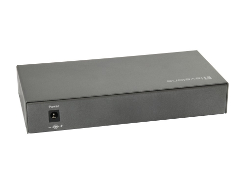 LEVELONE SWITCH 8 PORTAS GIGABIT POE SWITCH,802.3AT | AF POE,120W#PROMO