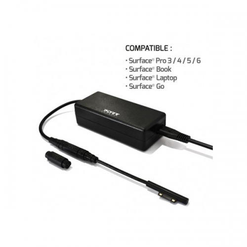 PORT CARREGADOR UNIVERSAL 60W MICROSOFT SURFACE