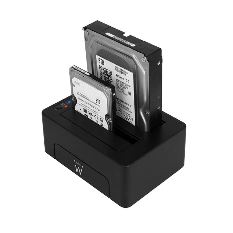 Ewent EW7014 Dock Station Dual 2.5"-3.5"USB 3.1
