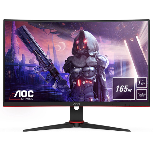 MONITOR LED 27"AOC C27G2AE/BK PRETO/ VERMELHO
