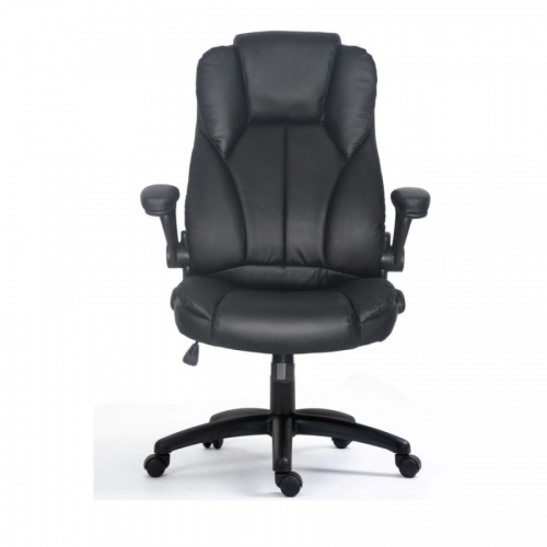 EQUIP CADEIRA DE ESCRITORIO EXECUTIVA ERGONOMICA PRETA