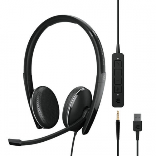 SENNHEISER HEADSET ADAPT SC 165 USB II + JACK 3.5