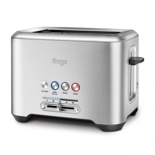 SAGE TORRADEIRA A BIT MORE TOASTER 2 SLICE (BRUSHED STAINLESS STEEL)