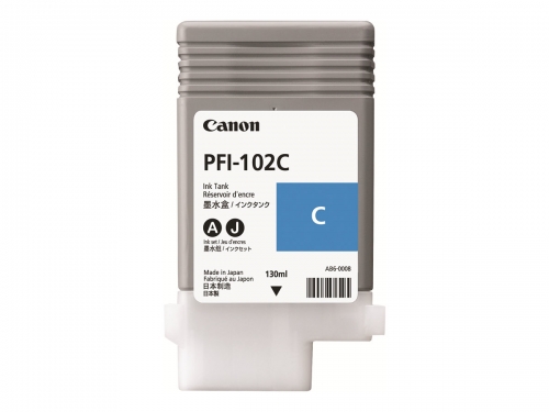 CANON TINTEIRO AZUL PFI-102 IPF500 | 600 | 700 | 750