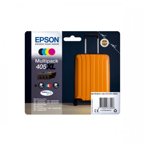 EPSON TINTEIRO PACK 4 CORES 405 XL WF-38xx | 48xx