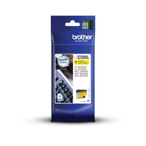 BROTHER TINTEIRO AMARELO ALTA CAP LC-3239