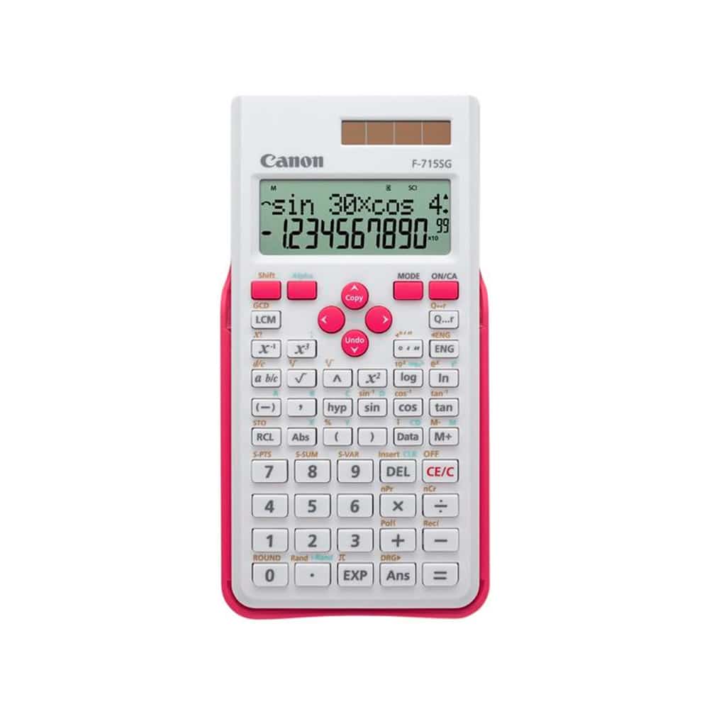 CANON CALCULADORA CIENTIFICA F-715SG WHITE &MAGENTA EMEA DBL