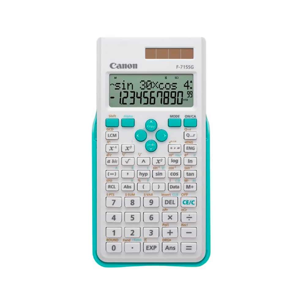 CANON CALCULADORA CIENTIFICA F-715SG WHITE &BLUE EMEA DBL