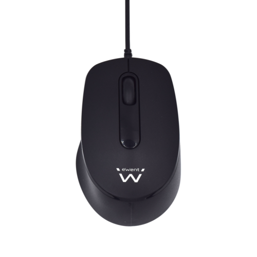 EWENT RATO SILENT 1000DPI USB BLACK