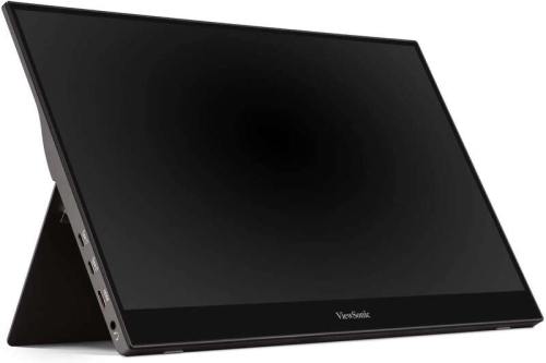 ViewSonic Monitor Tactil LED 15.6"IPS Full HD 1080p - 10 Pontos de Contacto - 6.5ms - Altavoz 1.6W - Angulo de Vision 178º - USB-C,Mini HDMI - Pret