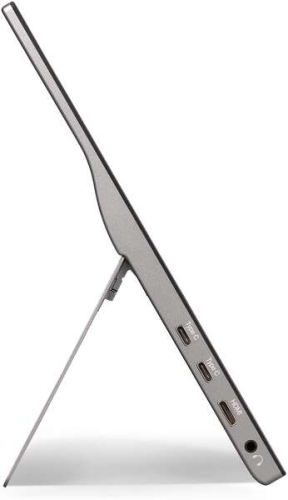 ViewSonic Monitor Tactil LED 15.6"IPS Full HD 1080p - 10 Pontos de Contacto - 6.5ms - Altavoz 1.6W - Angulo de Vision 178º - USB-C,Mini HDMI - Pret