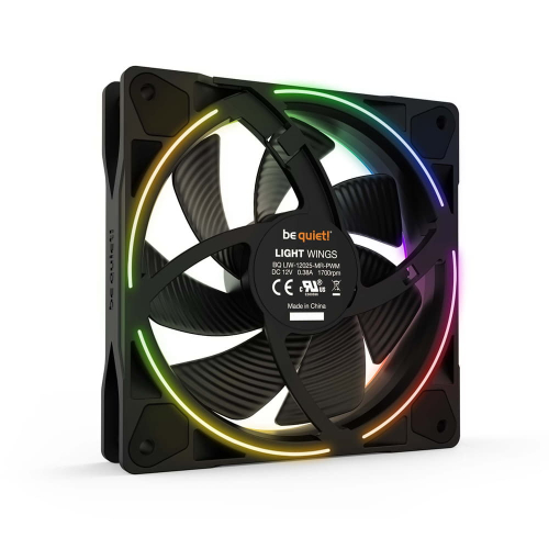 VENTILADOR 120X120 BEQUIET LIGHT WINGS