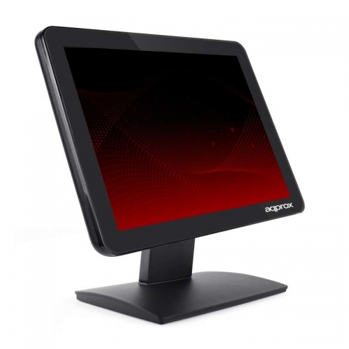 MONITOR touch capacitivo de aproximadamente 15"para POS 1024 x 768 - Resposta de 5 ms - Ângulo de visão H 160º V 140º - USB,VGA - Compatível com VE