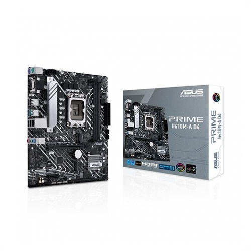 MOTHERBOARD M-ATX ASUS 1700 PRIME H610M-A D4