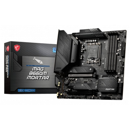 MOTHERBOARD MSI 1700 MAG B660M MORTAR DDR4