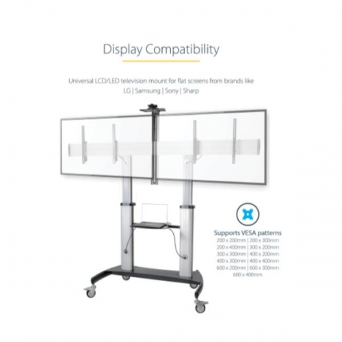 Suporte Móvel PARA DUAS TV STARTECH - STNDMTVDUO 37"A 60"