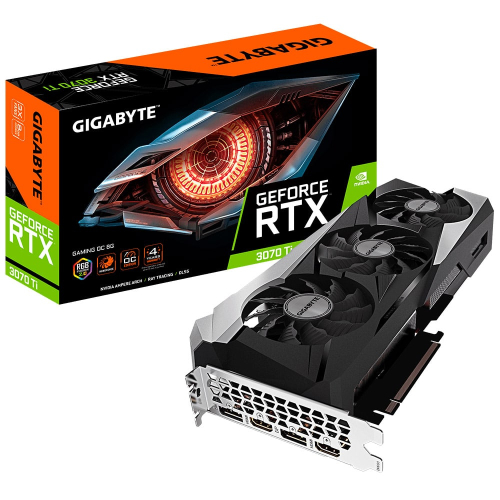 PLACA GRÁFICA GIGABYTE RTX 3070TI GAMING OC 8GB GDDR6X