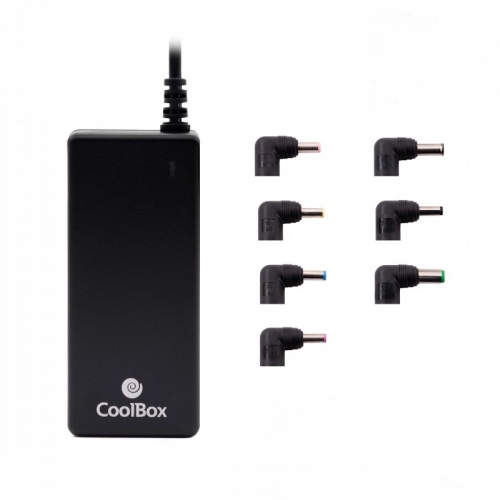 Carregador Automático Universal para portátil CoolBox 65 W - 14 conectores diferentes