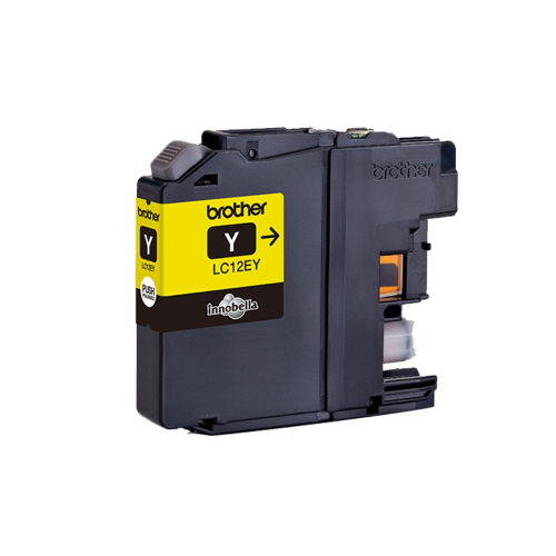 Tinteiro BROTHER LC12EY Amarelo Mega Capacidade - MFCJ6925DW