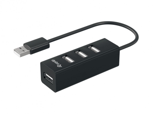 EQUIP LIFE HUB USB 4 PORTS BLACK