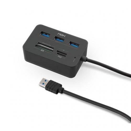 LEITOR DE CARTÕES+USB 3.0 NOX READER ONE
